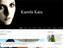 Tablet Screenshot of kamilakara.com
